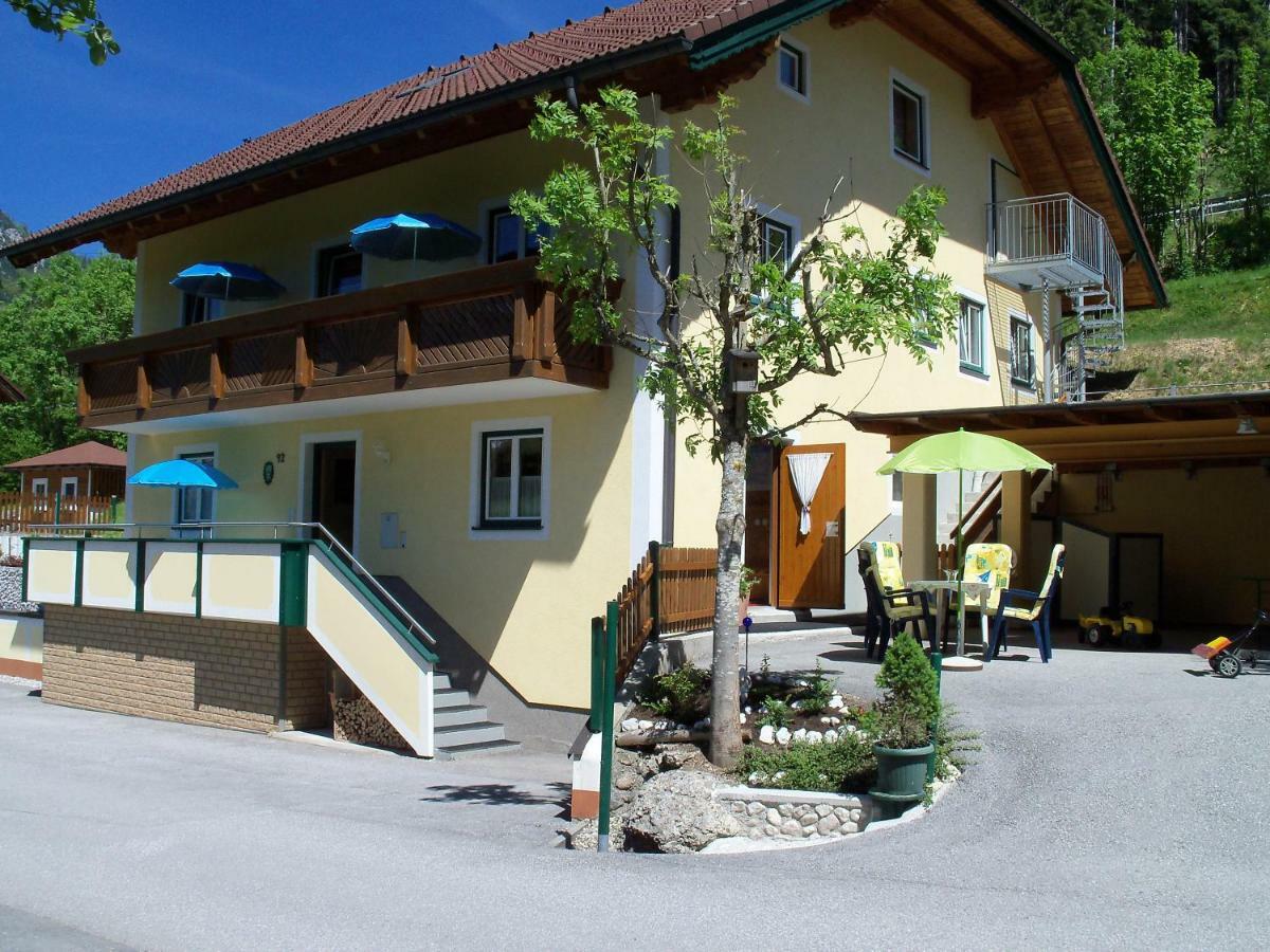 Haus Mary Lejlighed Russbach am Pass Gschütt Eksteriør billede